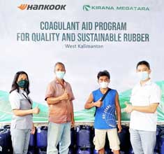 Hankook to supply eco-friendly formic acid to Indonesian rubber farmers
