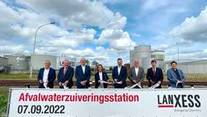 Lanxess launches wastewater treatment plant at Belgian rubber plant