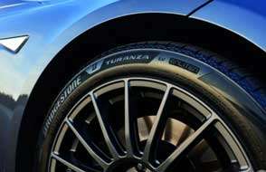 Bridgestone Turanza EV tyre for EVs makes its debut