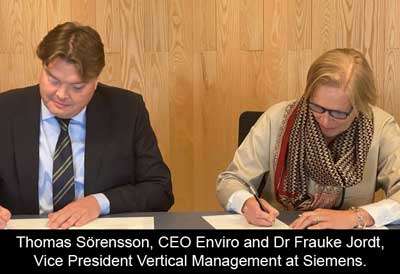 Enviro/Siemens tie up for digitalisation of facilities