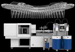 Turnkey system for LSR optics in LED headlights