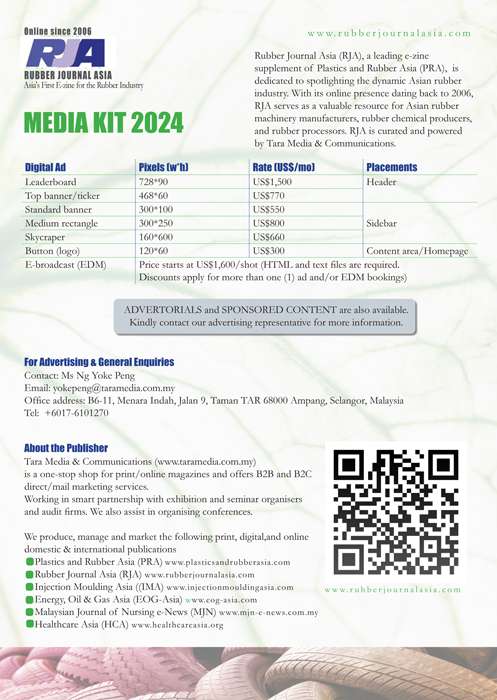 Rubber Journal Asia 2023 Media Kit