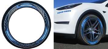 Toyo Tires unveils concept tyre containing 90% sustainable materials
