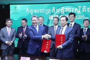China/Cambodia tie up in US$1 bn rubber/tyre projects